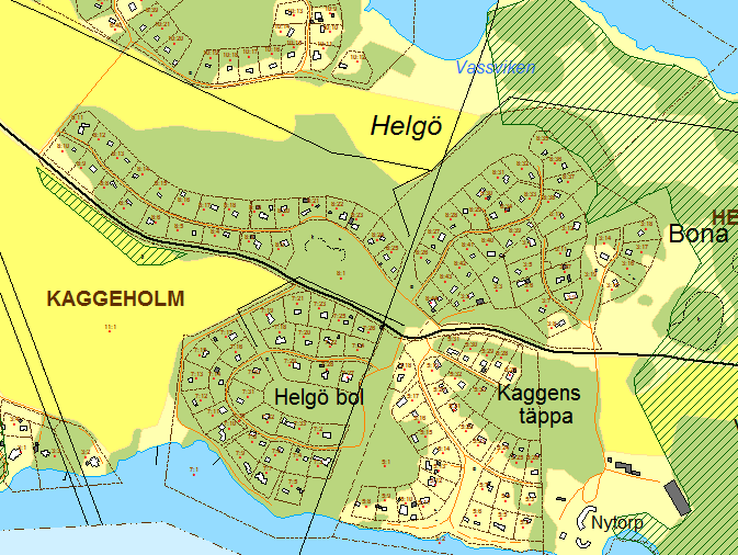 8(27) Värdefull natur inom planområdet I Naturinventeringen över Ekerö kommun 2002 kan det ur kartan läsas ut två områden som har starka naturvärden.