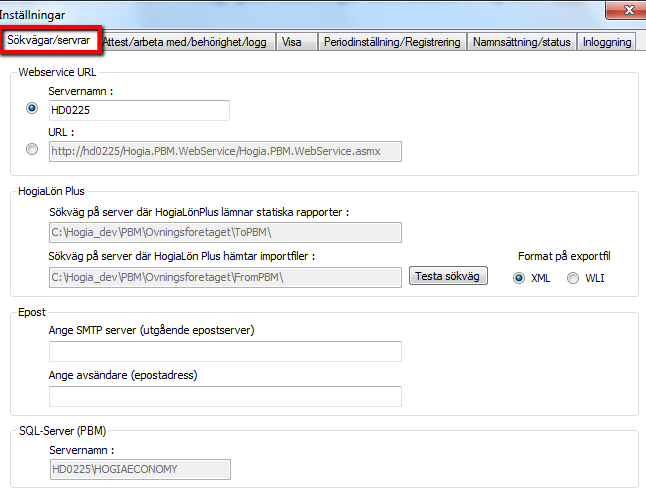 Produkt Version ida 13.4 4 (49) Arkiv Här kan du som användare byta företag, göra inställningar samt avsluta Integration Tool.