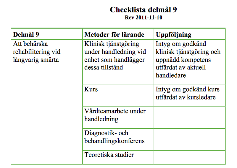 1. Beharska omradet och/eller fo rmaga att sjalvstandigt kunna handlagga 2. Ha kunskap om omradet och/eller fo rmagan att bedo ma 3.