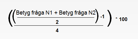 Om NKI-beräkning Nöjd rådgivare För att beräkna nöjdheten hos rådgivarna har en beräkning av resultatet gjorts på samma sätt som när man beräknar NöjdKundIndex (NKI).