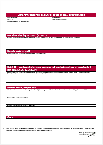 för praktisk implementering