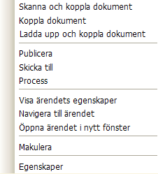 15(23) Observera! Om du godkänt dagens postlista kan du inte ta bort redigera eller skapa ny postlista.