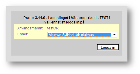 4 Prator - Admin 5.0.0 Prator kommer i fortsättning att koppla ditt användarnam med E-tjänstekortet som satt i när du klickade på Konvertera. Se bild här nedan.