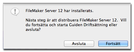 Kapitel 2 Installera FileMaker Server på flera datorer 30 10. Ange din licensnyckelinformation. 11. Windows: Klicka på Nästa. 12. Klicka på Installera.