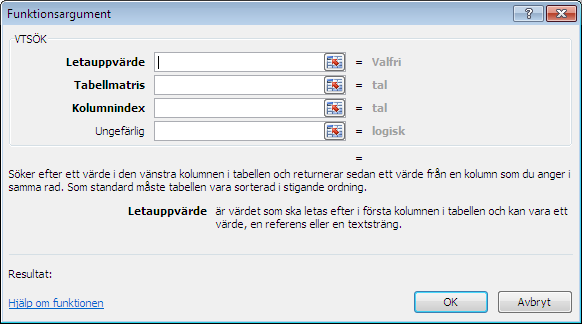 Avancerade funktioner Leta upp och referens LETARAD En funktion som t.ex. passar, när du ska slå upp (look up) priser i en prislista för att fylla i en ordersedel, är LETARAD (VLOOKUP).