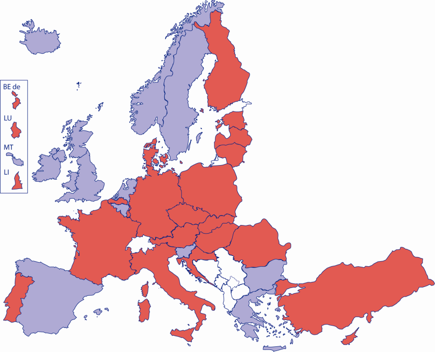 Hur ofta det främmande språket används under lektionerna av lärare och elever, 2010/11 Alltid För det mesta Då och då Nästan aldrig Aldrig Lärare Elever Källa: ESLC 2011 DEN GEMENSAMMA EUROPEISKA