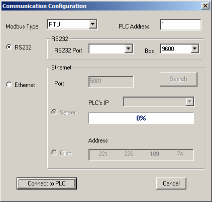 Programexempel skapa ett 5. Överför programmet till det fysiska PLC-systemet (om du har ett). Stäng först av sim uleringen och anslut kommunikationskabeln till styrsystemet (USB eller LAN).
