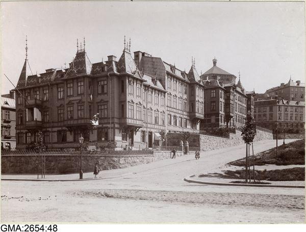 Olivedal, Masthugget och Kommendantsängen i Göteborg.