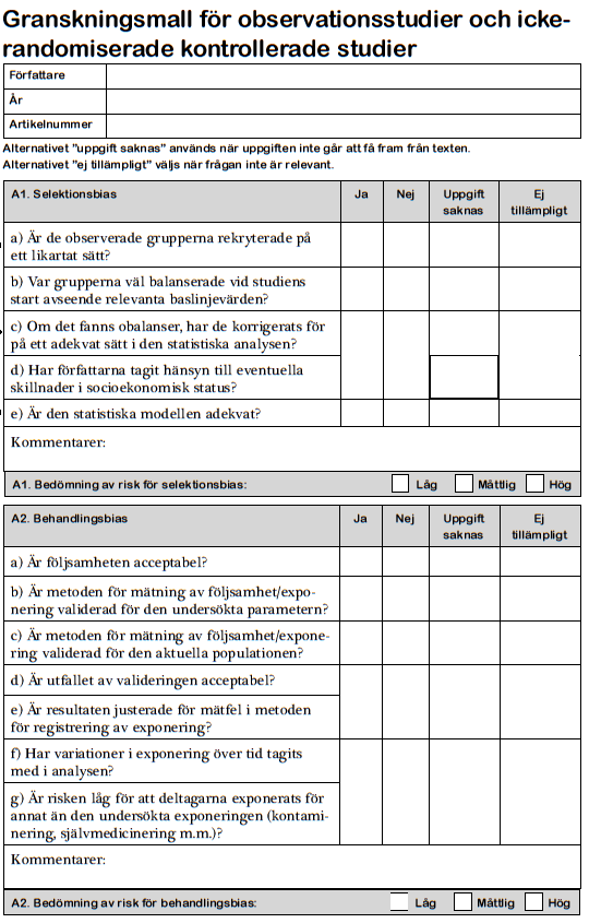 Bilaga 2 granskningsmall för