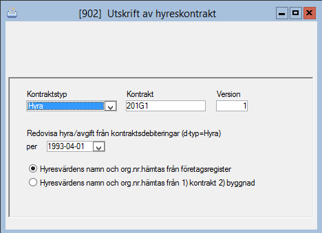 När man skriver ut en hyresgästförteckning på andrahandshyresgäster tar de datum man anger hänsyn till datumen på andrahandshyresgästerna.