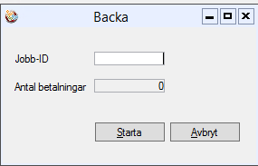 Inläsning av OCR-fil Hyres- & avgiftsadministration Betalningar/Krav & Ränta Inläsning av OCR-fil Inläsning av OCR fil via bank eller postgirots betalningsprogram görs i denna delrutin.