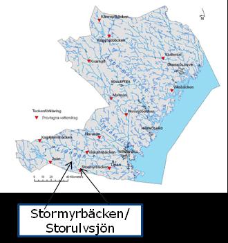 Nitrat i markvattnet förekom stundtals i halter runt 0,5 mg/l vid Timrilt redan i slutet av 1990-talet, men med kraftigt ökande halter efter stormarna Gudrun 2005 och Per 2007.