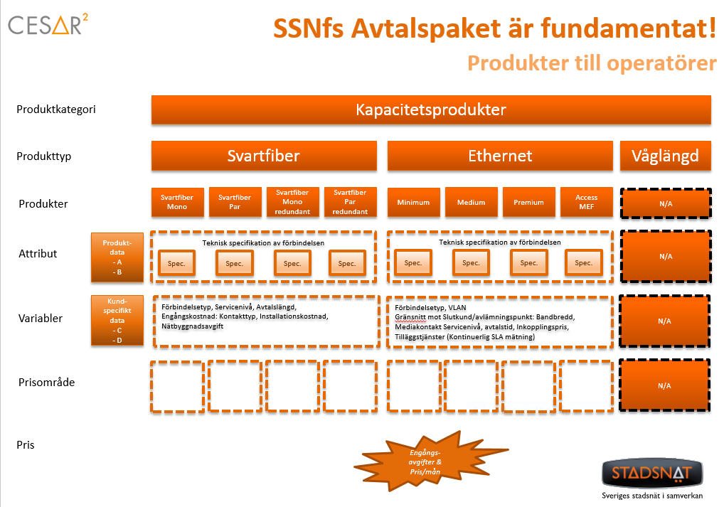 CESAR2 arbetar med SSNfs avtalspaket som är