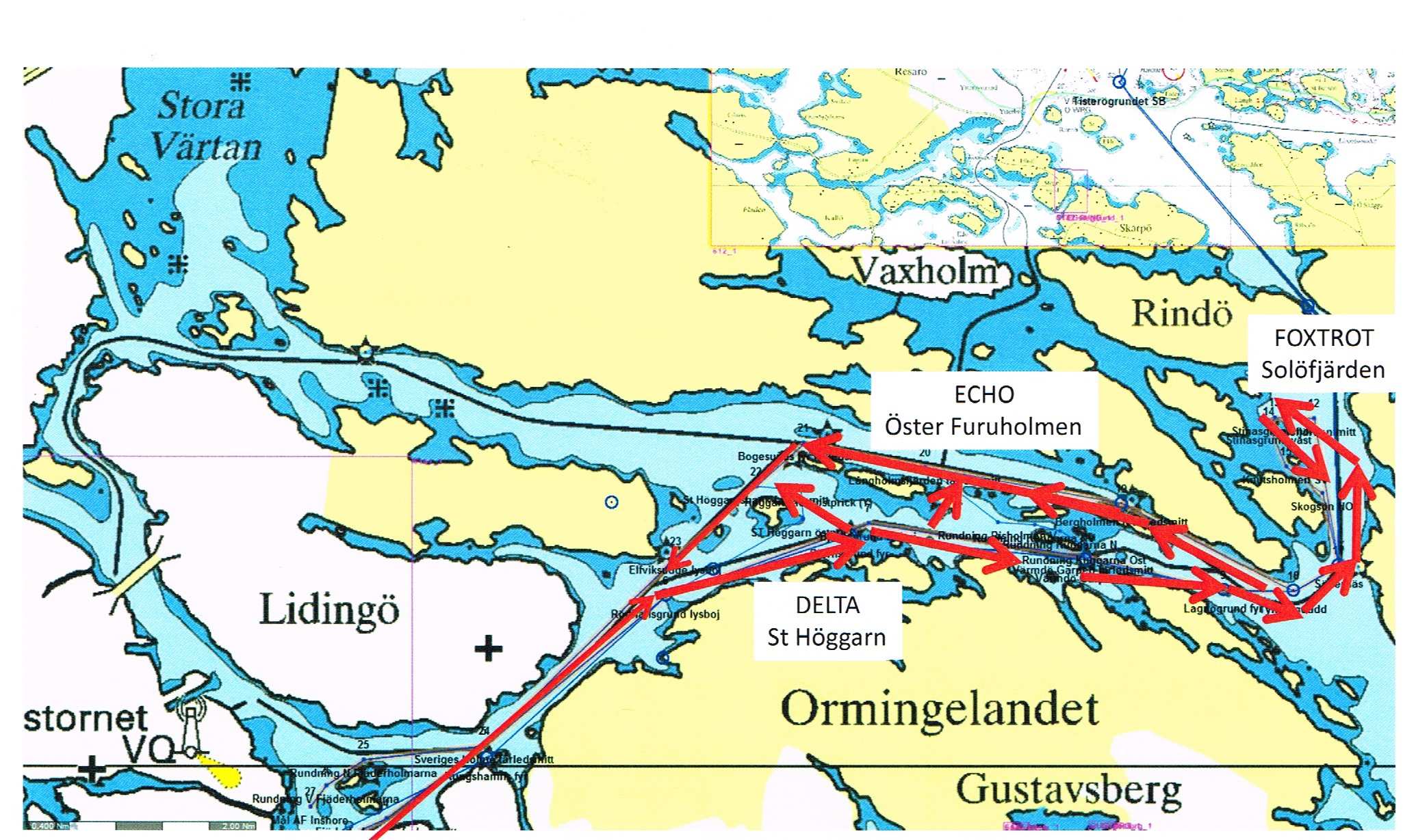 Bilaga 3 ÅFIR-banorna DELTA, ECHO och FOXTROT Stockholm