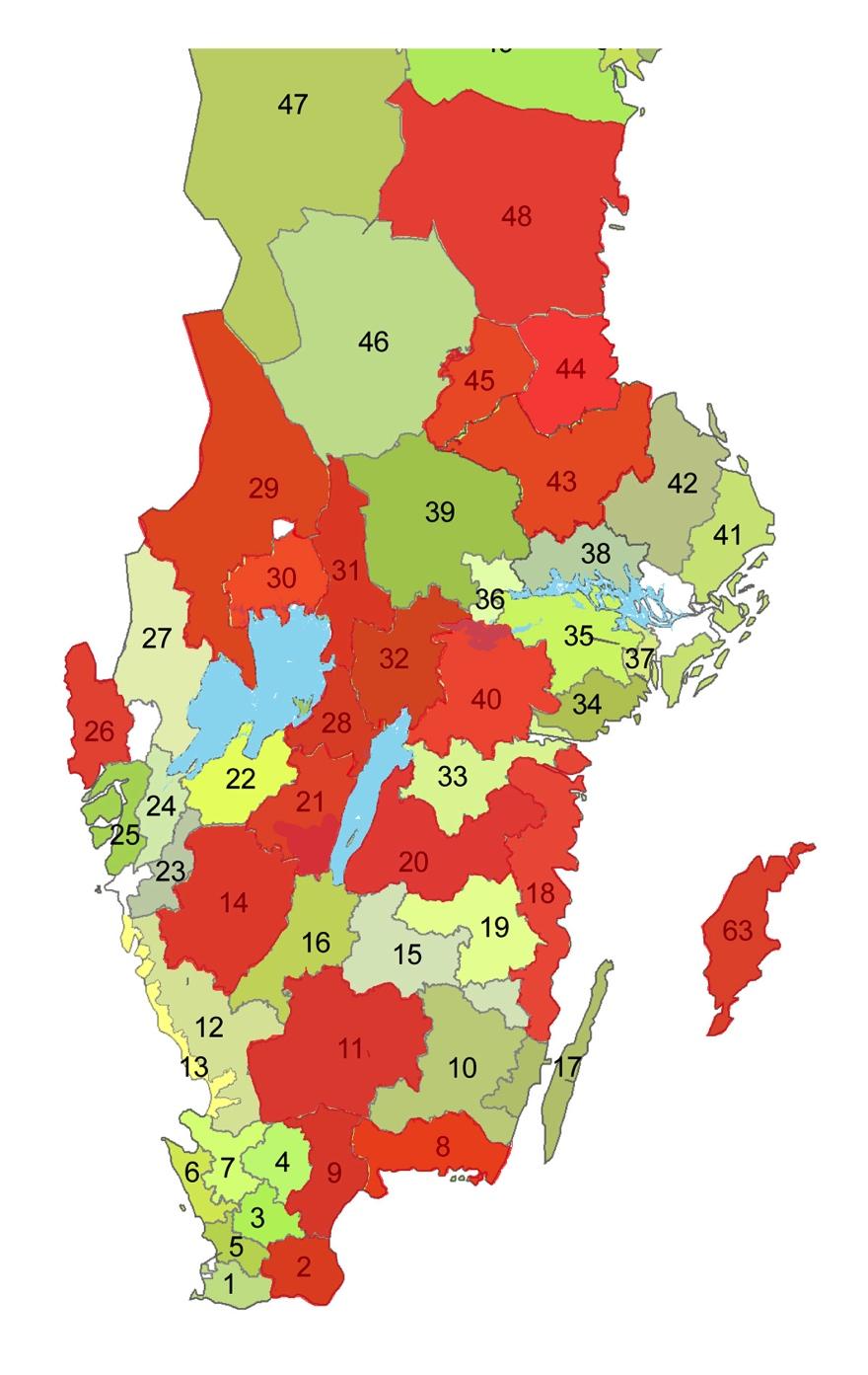 I ett nätverk av Leaderprojekt - röd färg Ideell, offentlig och privat sektor arbetar tillsammans med landsbygdsutveckling.