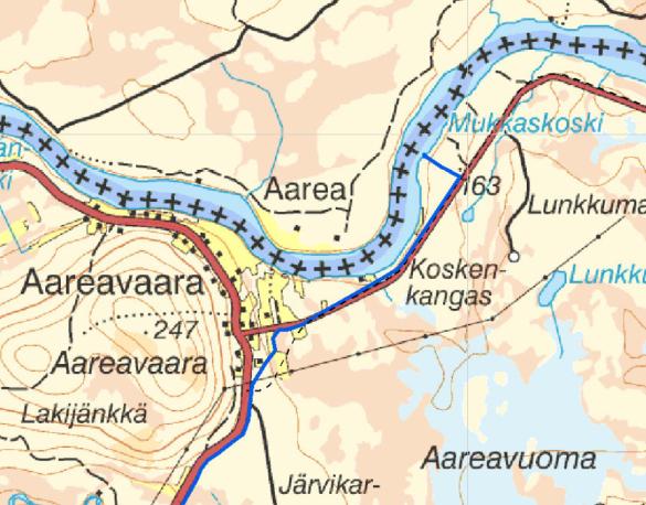 Vattenverksamhet Tapuli gruva Uttag