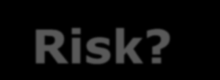 Många olika typer av tox-tester: - Lång el kort-tids exponering - Olika effekter som studeras - Olika arter - Olika livsstadier Fara Risk?