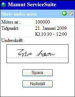 MAMUT SERVICE SUITE PLANNING GUIDE TILL MOBIL SERVICEORDER Nederst i listan hittar du länken Infoga underskrift.