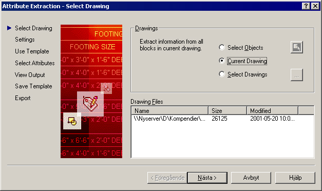 NYHETER I AUTOCAD 2002 Nedan följer en kort beskrivning av nyheter och förbättringar i AutoCAD 2002 (jämfört med AutoCAD 2000). Nyheterna är inte ordnade i speciell ordning.