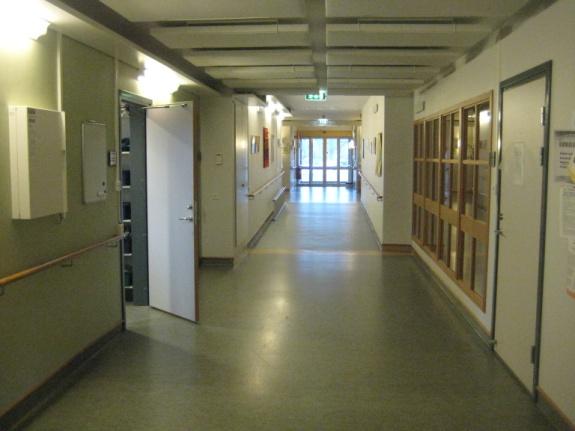 Bild 2 Planritning Arkitekt: Mats Levander Arkitektkontor AB, Norrköping Avdelningen Varje boendeenhet ligger som separata avdelningar med låsbara dörrar mellan.