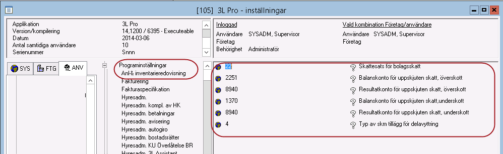 INSTÄLLNINGAR SOM PÅVERKAR SKATTEMÄSSIGA AVSKRIVNINGAR PÅ BYGGNAD Orderlista (15546) Nu finns det ett val av om byggnadsid eller namnet skall redovisas i rapporten.