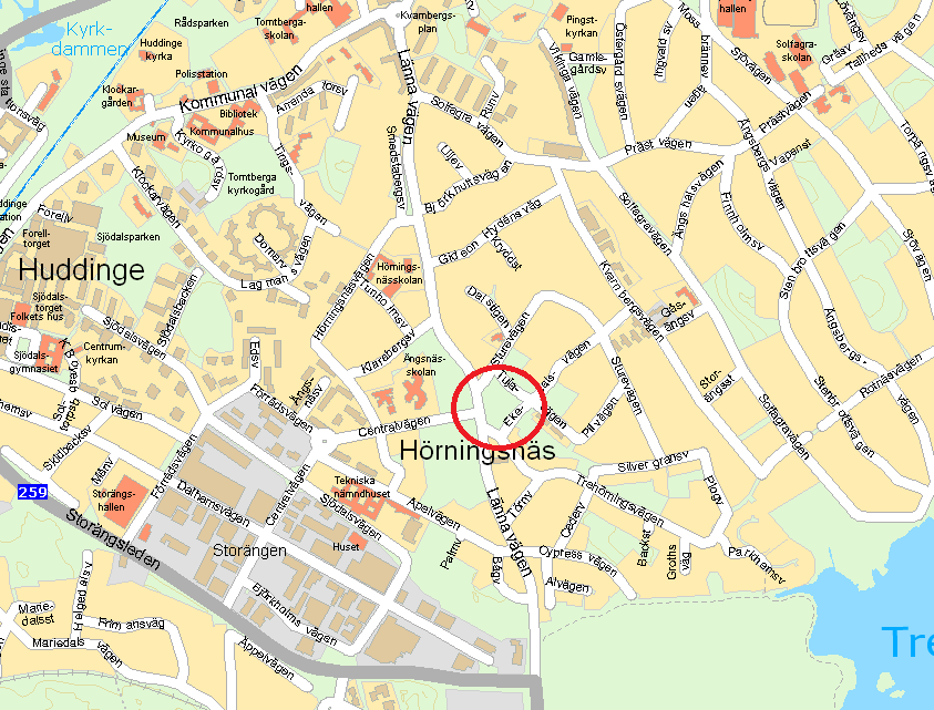 KOMMUNSTYRELSENS FÖRVALTNING BOSTADSÄNDAMÅL (Kartindex 17) Projektbeskrivning Hörningsnäs 1:1 m.fl.