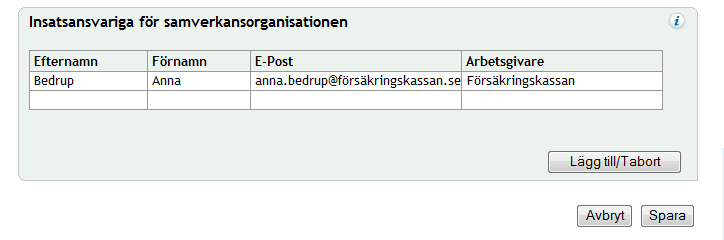 att förlora den information du har registrerat. Du ska heller aldrig använda dig av flikar i din webbläsare då du även här kommer att förlora den information du har registrerat.