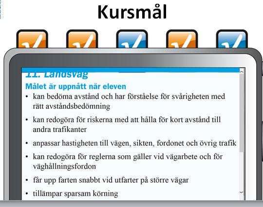 Det digitala utbildningskortet är uppbyggt enligt den s k GDE-matrisen med 15 obligatoriska moduler till vilka tydligt formulerade kravnivåer kopplats.