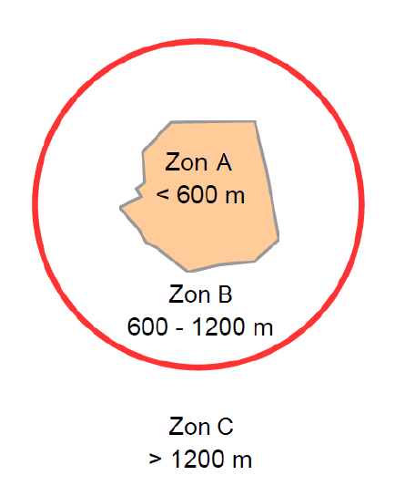 Bilaga 2 Zonindelning I figurerna på nästkommande sidor illustreras de föreslagna parkeringszonerna i kommunen.