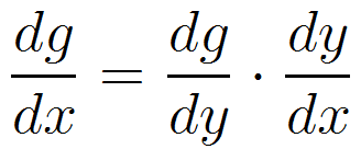 Matematiskt verktyg: Derivatan av en produkt och kedjeregeln Låt f och g vara två deriverbara funktioner.