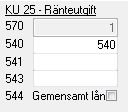 FÖR DIG SOM REDOVISAR KU25 Har företaget lånat ut pengar till de anställda och du vill redovisa detta via programmet, gör du på följande sätt.