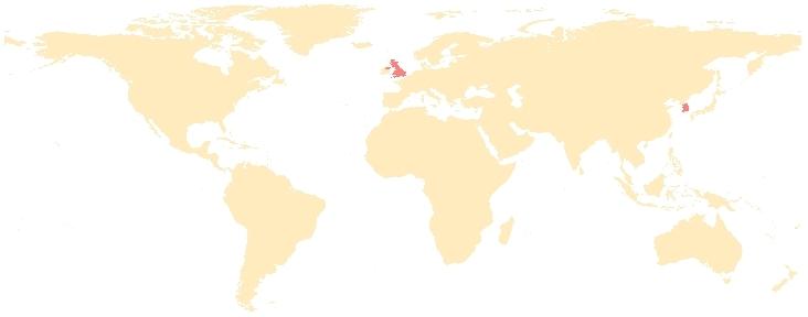 Figur 3.2: Sydkorea, Storbritannien 3.