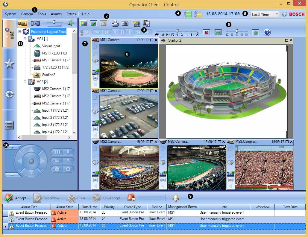 16 sv Inledning Bosch Video Management System 2 Inledning Klicka på länken så kommer du åt licenserna för den öppna källkod som används av Bosch VMS och mobilappen: http://www.boschsecurity.