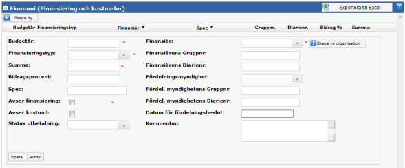 Användarmanual för Åtgärder i Vatten För att lägga till bilder och dokument till en åtgärd eller fiskvägsobjekt klickar du på knapparna lägg in bild eller lägg in dokument när du är i