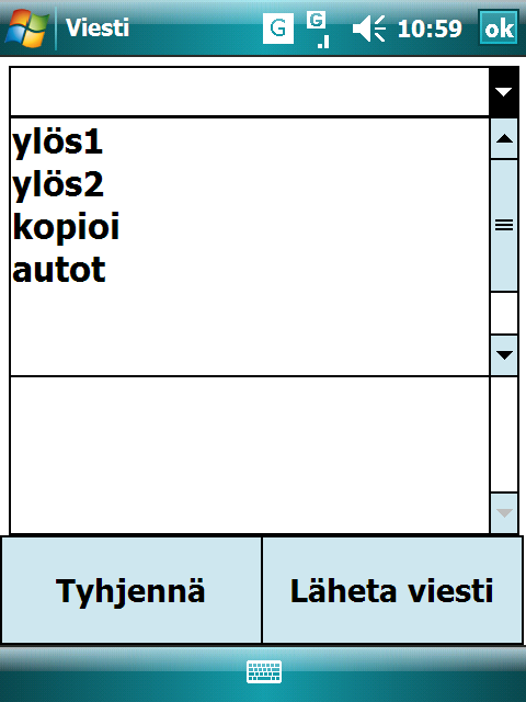 2. NÄR DU FÅR EN KÖRA Körerbjudandet ska antingen godkännas eller inte. Tryck alltså JA eller NEJ. Efter att ha svarat JA får du detaljerad information angående köran.