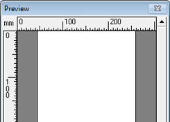 Textriktningen i relation till matningsriktningen är följande. Riktning 0 90 180 270 Addon (Tillägg) [Font size] [Teckenstorlek] Välj teckenstorlek på den text som skall användas.