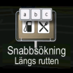 3.1.2 Välja destination bland intressanta platser Du kan välja din destination bland de intressanta platser som inkluderas i programmet.