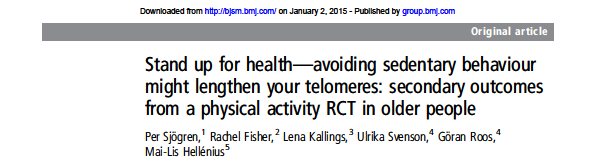 beneficial to public health. Stillasittande ett beteende TV Dator Arbetsplats Bil 6,5 0,5 9 8 Owen et al. 2010 Exercise Sport Sci R.