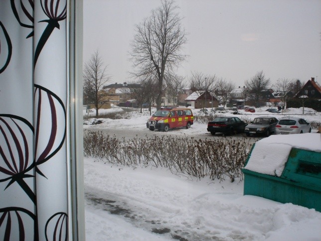 Uttryckningstiden fram till Folkets hus är mindre än 10 minuter enligt Mikael Jönsson, ställföreträdande räddningschef på räddningstjänsten i Svedala.