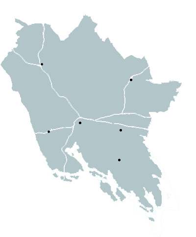 De följande åren i prognosperioden (2012 2019) antas nyproduktionen ligga på cirka 300 bostäder per år.