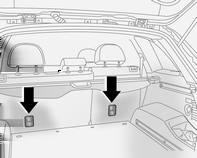 54 Stolar, säkerhetsfunktioner ISOFIX barnsäkerhetssystem ISOFIX fästbyglar indikeras med en dekal på ryggstöden.