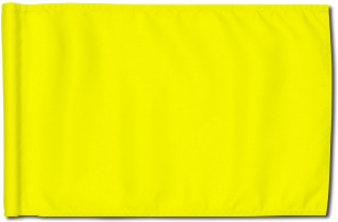 8. Flagga, Enfärgad, Par Aide Nylonflagga från Par Aide. Finns i många färger.