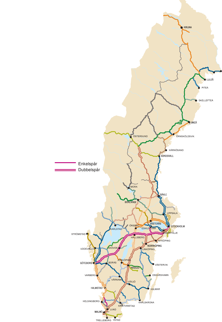 RAPPORT Tågtrafik i Basprognos 2030