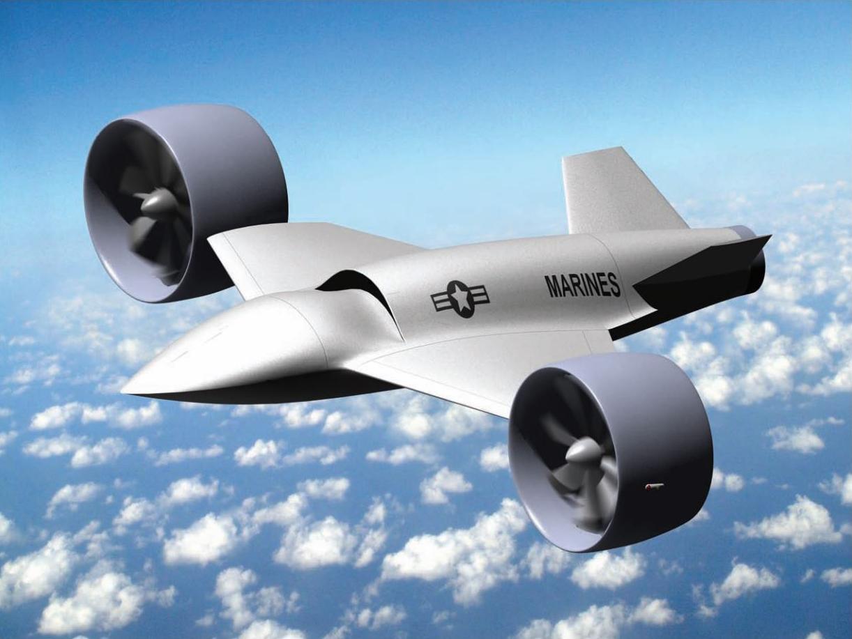 Flight Systems som kallar det för nästa generations obemannade höghastighets flygplan med möjlighet till vertikal start och landning (VTOL).