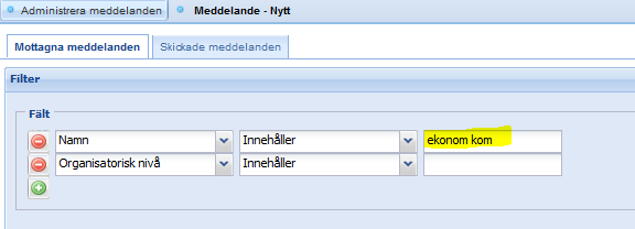 Skicka meddelande via UEDB Gå till mappen Min sida Klicka på Meddelanden Klicka på Skapa nytt meddelande Klicka på Lägg till