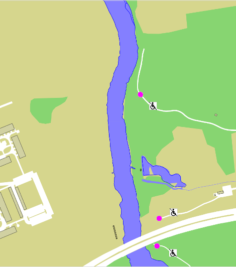 Dnr SHB 13/136 31/38 Etapp 7 Hållet-Marieberg-Stenbro Förutsättningar Läge Årummet avgränsas av gångbron mot Stenbrovägen i söder och i höjd med naturreservatet Stenbro i norr.