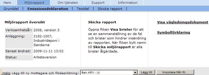 43 Att använda Exempelfilen Exempelfilen kan användas som mall för att lägga in uppgifter i Excel.