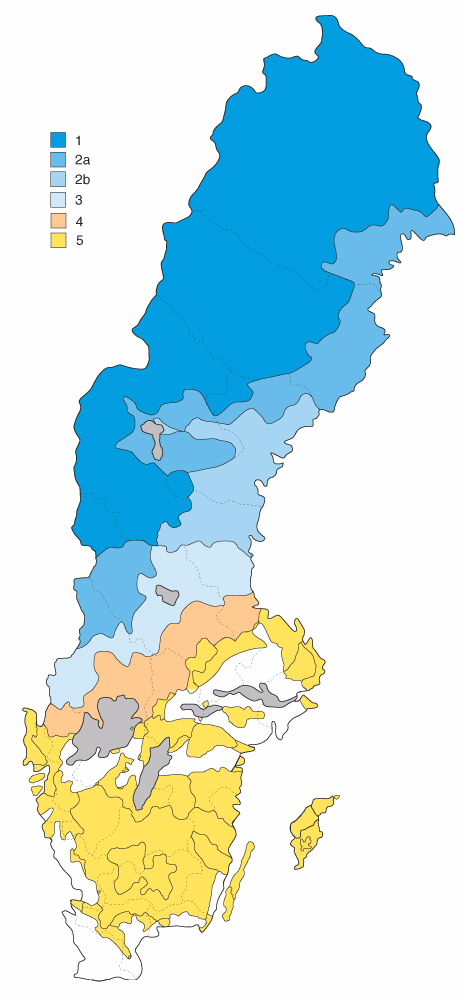 SOU 2000:109 Bilaga 6 4 Stödområden Figur 1.