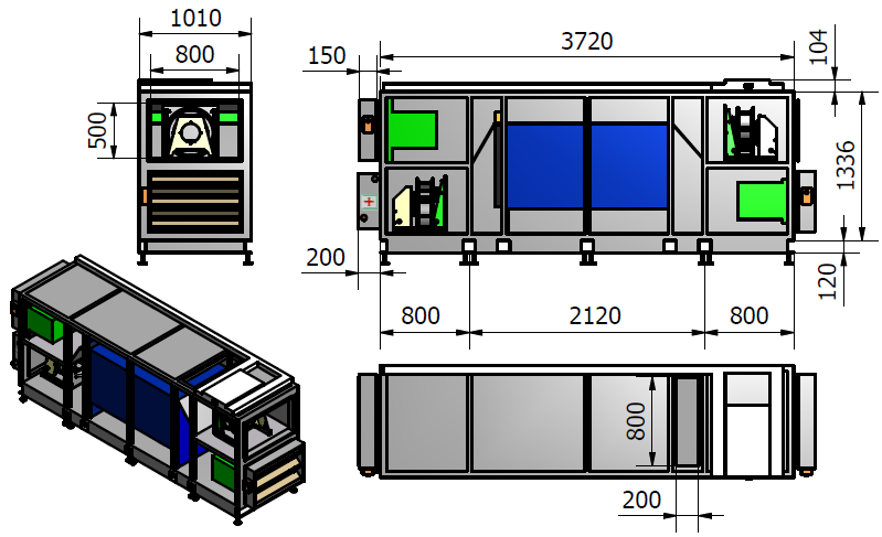 Kanaltryckfall SFP,5 SFP GreenMaster-XXL-3 1,5 1,5 45 4 35 3 5 15 1 5 88,% 85,% 83,3% 83,8% 83,9%,6,8 1 1,1 1,15 Luftflöde i m 3 /s 95% 9% 85% 8% 75% 7% 65% 6% Kanaltryck 15 Pa Kanaltryck Pa