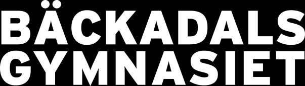 Plan mot diskriminering och kränkande behandling på rektorsenhet 2, läsåret 2014-15 Årlig plan för arbete med plan mot diskriminering och kränkande behandling för Bäckadalsgymnasiets